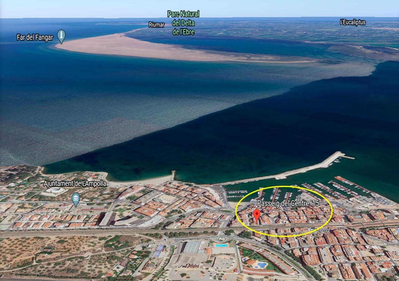 Apt Ideal Para Familias Cerca Del Mar L'Ampolla Εξωτερικό φωτογραφία